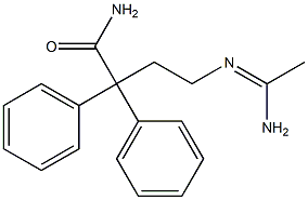 IMidafenacin Related CoMpound 6 (4-AcetiMidoylaMino-2,2-DiphenylbutanaMide) Structure