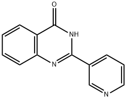 "4(3H)-Quinazolinone, 2-(3-pyridinyl)-   " 구조식 이미지