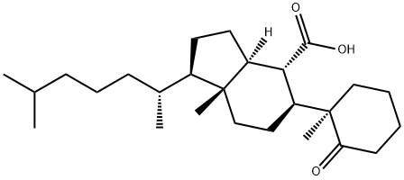 B-Nor-1-oxo-5,6-secocholestan-6-oic acid Structure