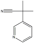 3-Pyridineacetonitrile,alpha,alpha-dimethyl-(9CI) Structure