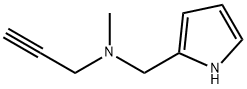 1H-피롤-2-메탄아민,N-메틸-N-2-프로피닐-(9CI) 구조식 이미지