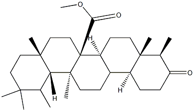 3-Oxo-D:A-friedooleanan-26-oic acid methyl ester Structure