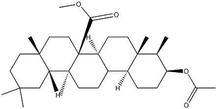 3β-(아세틸옥시)-D:A-friedooleanan-26-oicacid 구조식 이미지