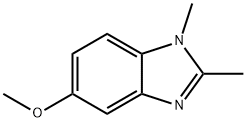 1H-벤지미다졸,5-메톡시-1,2-디메틸-(9CI) 구조식 이미지