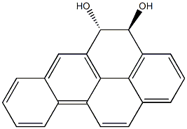 rac-4,5-디하이드로벤조[a]피렌-4α*,5β*-디올 구조식 이미지