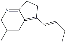 Pyrindicine Structure