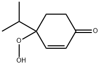 2-Cyclohexen-1-one,4-hydroperoxy-4-(1-methylethyl)-(9CI) 구조식 이미지