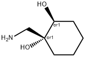 1,2-Cyclohexanediol, 1-(aminomethyl)-, (1R,2S)-rel- (9CI) Structure