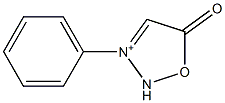 1,2,3-Oxadiazolium,2,5-dihydro-5-oxo-3-phenyl-,innersalt(9CI) Structure