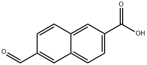 6-Formylnaphthalene-2-carboxylic acid Structure