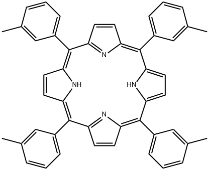 meso-Tetra(3-methylphenyl) porphine Structure