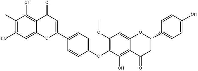 Taiwanhomoflavone B Structure