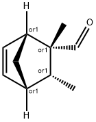 Bicyclo[2.2.1]hept-5-ene-2-carboxaldehyde, 2,3-dimethyl-, (1R,2R,3R,4S)-rel- (9CI) Structure