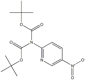 IMidodicarbonic acid, 2-(5-nitro-2-pyridinyl)-, 1,3-bis(1,1-diMethylethyl) ester Structure