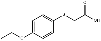 (4-ETHOXYPHENYL)THIO]ACETIC ACID Structure