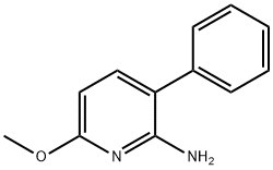 2-Pyridinamine,6-methoxy-3-phenyl-(9CI) Structure