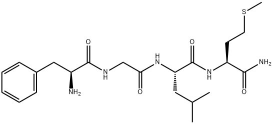 SUBSTANCE P FRAGMENT 8-11 ACETATE SALT Structure