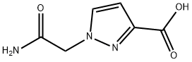 1H-Pyrazole-3-carboxylicacid,1-(2-amino-2-oxoethyl)-(9CI) Structure