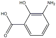 3(또는5)-아미노살리실산 구조식 이미지