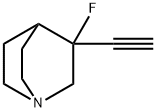 1-Azabicyclo[2.2.2]octane,3-ethynyl-3-fluoro-(9CI) 구조식 이미지