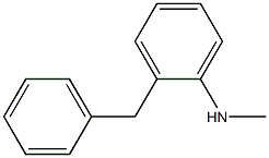 2-benzyl-N-methylaniline Structure