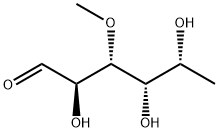 6-Deoxy-3-O-methyl-D-gulose Structure