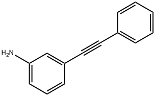 3-(phenylethynyl)aniline 구조식 이미지