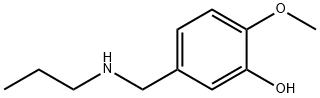 2-methoxy-5-[(propylamino)methyl]phenol 구조식 이미지