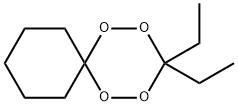 1,2,4,5-Tetraoxaspiro[5.5]undecane,3,3-diethyl-(9CI) Structure