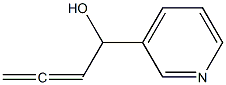 3-Pyridinemethanol,alpha-1,2-propadienyl-(9CI) Structure