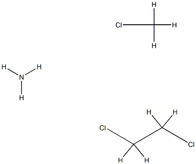 에탄,1,2-디클로로-,암모니아함유중합체,화합물.클로로메탄으로 구조식 이미지
