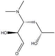3,4,6-트리데옥시-3-디메틸아미노-L-자일로헥소스 구조식 이미지