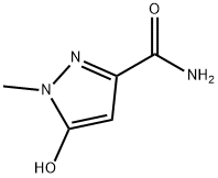 1H-Pyrazole-3-carboxamide,5-hydroxy-1-methyl-(9CI) 구조식 이미지