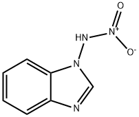 1H-Benzimidazol-1-amine,N-nitro-(9CI) Structure