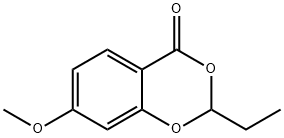 4H-1,3-Benzodioxin-4-one,2-ethyl-7-methoxy-(9CI) 구조식 이미지