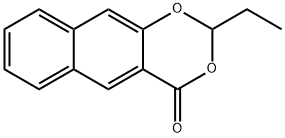 4H-Naphtho[2,3-d]-1,3-dioxin-4-one,2-ethyl-(9CI) 구조식 이미지