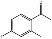 1-(4-iodo-2-methylphenyl)ethanone 구조식 이미지