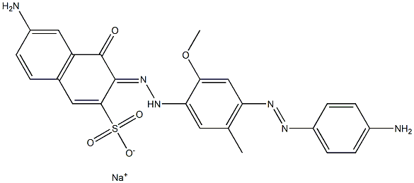 Chlorazol Diazo Black SD Structure