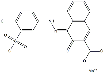 52233-00-8 Manganese, 4-[(4-chloro-3-sulfophenyl)azo]-3-hydroxy-2-naphthalenecarboxylic acid complex