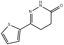 4,5-Dihydro-6-(2-thienyl)-3(2H)-pyridazinone 구조식 이미지