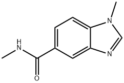 1H-Benzimidazole-5-carboxamide,N,1-dimethyl-(9CI) Structure