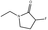 2-Pyrrolidinone,1-ethyl-3-fluoro-(9CI) Structure