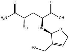 Nδ-[2,5-Dihydro-3-(hydroxymethyl)furan-2-yl]-4-hydroxy-L-glutamine Structure