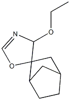 Spiro[bicyclo[2.2.1]heptane-2,5(4H)-oxazole], 4-ethoxy- (9CI) Structure
