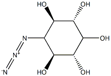 3-azido-3-deoxy-myo-inositol Structure