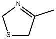 메틸티아졸린,4-메틸-3-티아졸린 구조식 이미지
