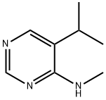 4-Pyrimidinamine,N-methyl-5-(1-methylethyl)-(9CI) Structure