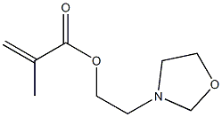 2-(3-Oxazolidinyl) ethyl 2-methyl-2-propenoate homopolymer Structure