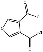 3,4-Furandicarbonyldichloride(9CI) Structure