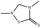 1,2,4-Thiadiazolidine-5-thione,2,4-dimethyl-(9CI) Structure